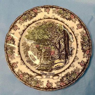 Plato de cena Johnson Brothers Village Street 2012 Friendly Village Series 10,5" Foto 1 de 4