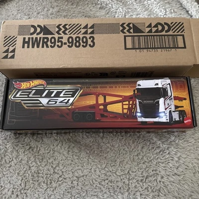 Hot Wheels Elite 64 Scania 770s Freightliner  - Brand New With Shipper - Image 1 of 4