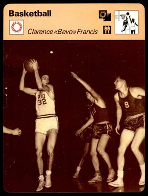 Sportscaster 1977 #21-14 Clarence Bevo Francis - Baloncesto GD Foto 1 de 2