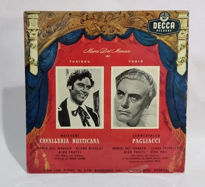 Mascagni/Leoncavallo - Cavalleria Rusticana/Pagliacci - Music Vinyl Record - Image 1 of 4