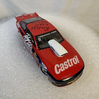Ford Castrol Pro 1997 Roy Hill stock 1:24 acción RCCA coche fundido a presión firma Foto 1 de 4