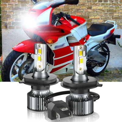Faro LED HID H4 de alta potencia bombilla luces para Honda CBR600F2 1991-1994 luces Foto 1 de 4