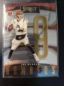 2022 Select Joe Burrow NUMBERS Football Card #sn-8 - Bild 1 von 2