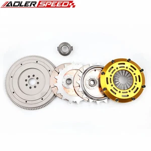 TWIN DISC CLUTCH & FLYWHEEL FOR 98-08 TOYOTA COROLLA CELICA MATRIX PONTIAC VIBE - Picture 1 of 4