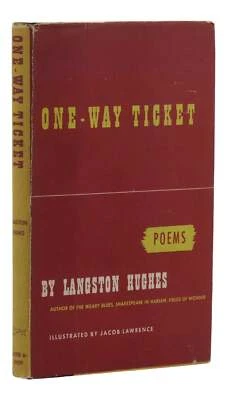 One-Way Ticket ~ by LANGSTON HUGHES ~ First Edition ~ 1st 1949 - Image 1 of 4