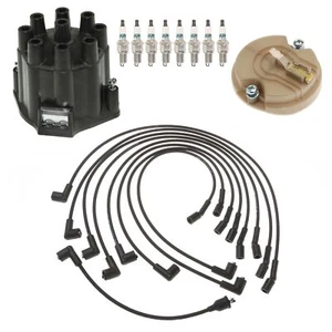 ACDelco Ignition Kit Distributor Rotor Cap Wire Spark Plugs .035" For Chevy 5.7L - Picture 1 of 1