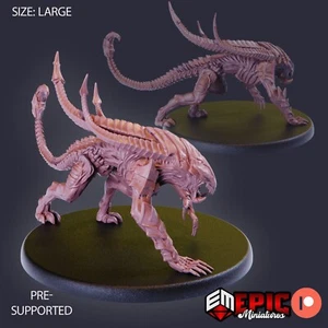 6K Resin 32mm Epic Miniatures Alien Beast für D&D, Rollenspiel - Bild 1 von 1
