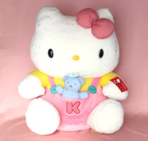 Sanrio Hello Kitty Extra Grande aprox. Peluche de 2 ft 1994 raro Japón con etiqueta como nuevo - Imagen 1 de 19