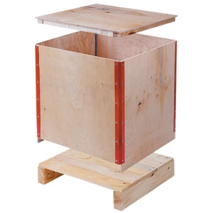 CONTAINER Casse legno export 65 x 65 x 65 cm int Portata kg 500 Inforcabile - Imagen 1 de 1