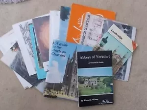 LOTE DE TRABAJO DE 25 FOLLETOS GUÍAS TURÍSTICAS VINTAGE FOLLETOS LUGARES DE INTERÉS LOTE 5 - Imagen 1 de 6