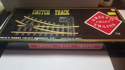 Aristo-Craft Trains 11215 Remote Left Hand Switch Track in Box - Image 1 of 4