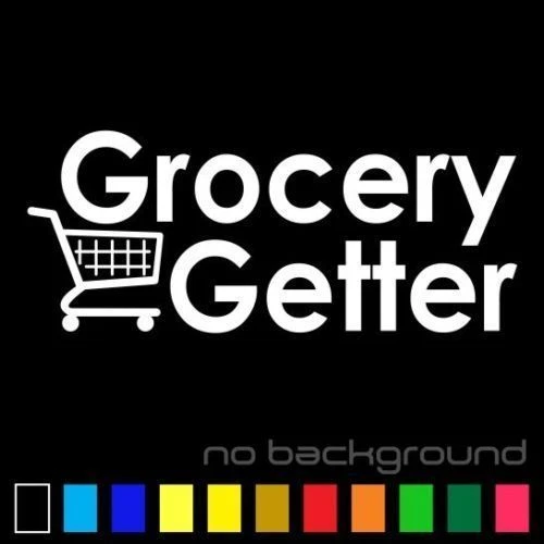 ORACAL Grocery Getter Sticker Vinyl Decal Euro Drift Car Window Bumper Funny Illest JDM