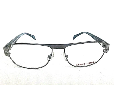 Nuevo marco de anteojos Mikli by ALAIN MIKLI ML 0112 03 53 mm plateado para hombre y mujer  Foto 1 de 4