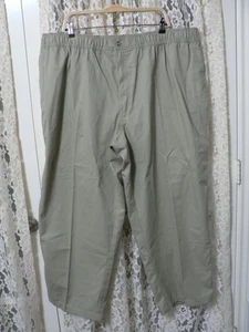 *NUEVO CON ETIQUETAS PANTALÓN PURITANO ELÁSTICO COMPLETO HOMBRE 3XL (42x28.5) CAQUIS-CINTURA ELÁSTICA-CORDÓN - Imagen 1 de 13