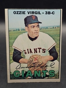 1967 O-Pee-Chee #132 Ozzie Virgil VG EX Giants *GLEECARDS* - Picture 1 of 2