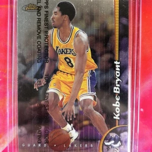 Kobe Bryant Basketball Card  1998-99 Topps Finest #175  Los Angeles Lakers  HOF - Picture 1 of 8