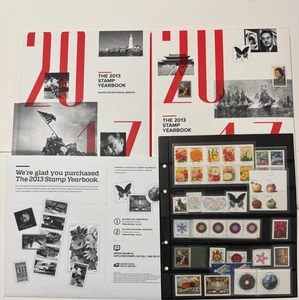 2013 USPS KOMPLETT Jahrbuch postfrisch alle Briefmarken inkl. hoher Werte. Versiegelt! - Bild 1 von 7