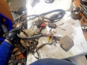 HONDA ATC 200 ES Shaft Drive 1984 Wire Harness/Wiring Harness/CDI/Solenoid - Picture 1 of 9