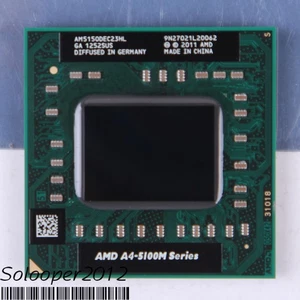 Free shipping AMD A4-Series A4-5150M (AM5150DEC23HL) CPU Processor - Picture 1 of 1
