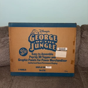 GEORGE OF THE JUNGLE-DISNEY-BRENDAN FRASER-STANDEE FILM VINTAGE/SCATOLA ORIGINALE LEGGI - Foto 1 di 23