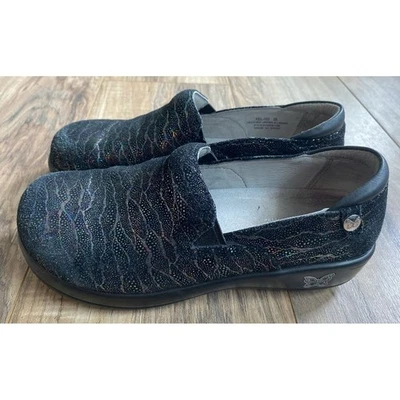 Zapatos de enfermera cómodos sin cordones de cuero ALEGRIA BY PG LITE para mujer talla UE 38 EE. UU. 7 Foto 1 de 4