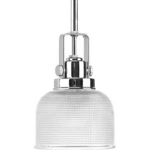 Progress Lighting P5173 Chrome Archie Single Light 6"W Mini Pendant - Picture 1 of 12