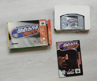 N64 Nintendo 64 - Wayne Gretzky's 3D Hockey Ntsc - Immagine 1 di 2