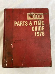 1976-1981 MOTOR PARTS AND TIME LABOR GUIDE DOMESTIC CARS & TRUCKS PART NUMBERS - Bild 1 von 7