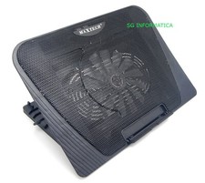 STAND SUPPORTO PORTATILE PC NOTEBOOK DA 10' A 17' VENTOLA DA 16CM RAFFREDDAMENTO