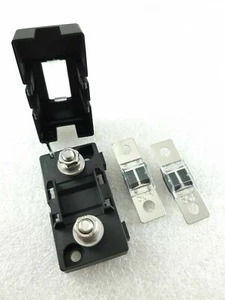 50A MIDI ANS FUSES HOLDERS SUIT DUAL BATTERY OR SOLAR 50AMP BOLT DOWN ANS FUSE - Bild 1 von 3