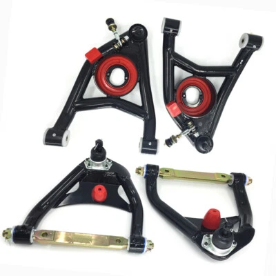 Brazos de control tubulares 4 piezas carrocería GM A para Chevy Chevelle Grand Sprint 1964-72 Foto 1 de 4