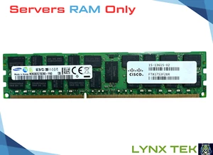 Samsung 16GB 2Rx4 PC3L-12800R DDR3-1600 ECC Server Memory Lot 160GB/320GB/800GB - Picture 1 of 5