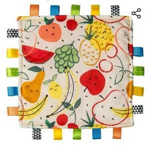 New NWT Taggies Mary Meyer Fruit Original Comfy Blankie Lovey Security Blanket - Picture 1 of 5