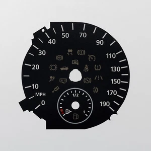 Lockwood Golf MK6 R 300KMH/190MPH KMH auf MPH Umbauzifferblatt C1027 - Bild 1 von 2