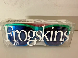 SUPER RARE NIB OAKLEY FROGSKIN MARINE FADE/BLUE IRIDIUM - Picture 1 of 9