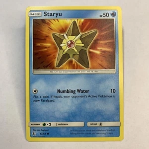 JCC Pokémon común regular Staryu Hidden Fates 13/68 - Imagen 1 de 2