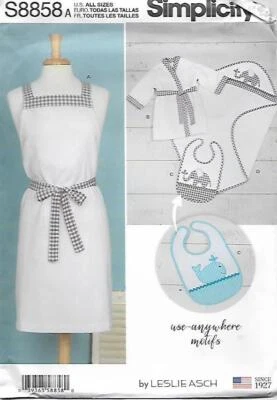 91 SIMPLICITY S8858: FAMILY BATH ACCESSORIES  SEWING PATTERN - Image 1 of 3