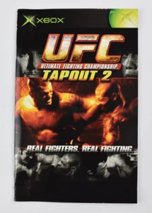UFC Ultimate Fighting Championship Tapout 2 Microsoft Xbox Authentic Manual Only - Bild 1 von 4