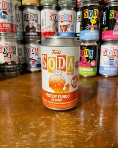 Funko Soda Freddy Funko Candy Corn Spirit LE 1200 Fright Night NYCC 2022 + Stand - Picture 1 of 6