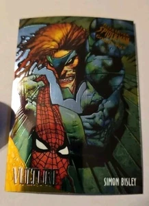 Vulture Fleer Ultra Spider-Man Ultra Prints Marvel 1995 Simon Bisley - Picture 1 of 3