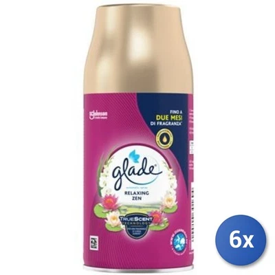 6x Paquete Glade Spray Automático Desodorante Eléctrico Recarga Relajante Z Foto 1 de 3