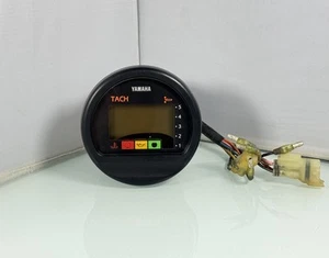 Yamaha OEM TACH Marine LCD Multi Meter Gauge Tachometer Oil Engine Instrument - Bild 1 von 11
