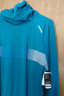 Sudadera con Capucha Xersion Para Hombres XXL Azul Teal Quick Dri Reflectante Cremallera Bolsillo Nueva con Etiquetas Foto 1 de 4