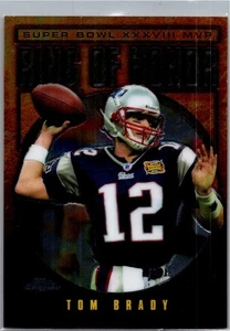 Tom Brady 2004 Topps Chrome Ring of Honor #RH-38 New England Patriots - Picture 1 of 2