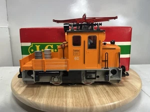 LGB G Scale Schoema Pantograph Electric Locomotive 2033 Track Maintenance of Way - Picture 1 of 13