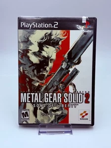 Metal Gear Solid 2 Sons of Liberty PlayStation 2 CIB Complete - Bild 1 von 6