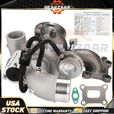 Cargador turbo K03 para Ford Escape Focus Fusion Taurus Lincoln MKC MKZ 2,0 L Foto 1 de 4