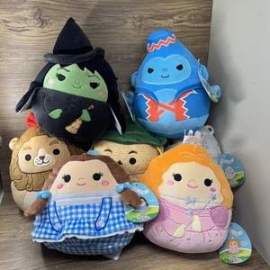 Squishmallows Wizard Of Oz Complete 8" Set Plush New NWT - Picture 1 of 8
