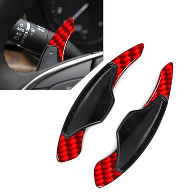 Cadillac ATS CT6 40T 80T Alargador Volante Palancas de Cambio Rojo Foto 1 de 4