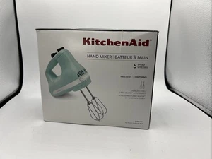 KitchenAid 5-Speed Hand Mixer --Ice Blue (New / Open Box) - Picture 1 of 8